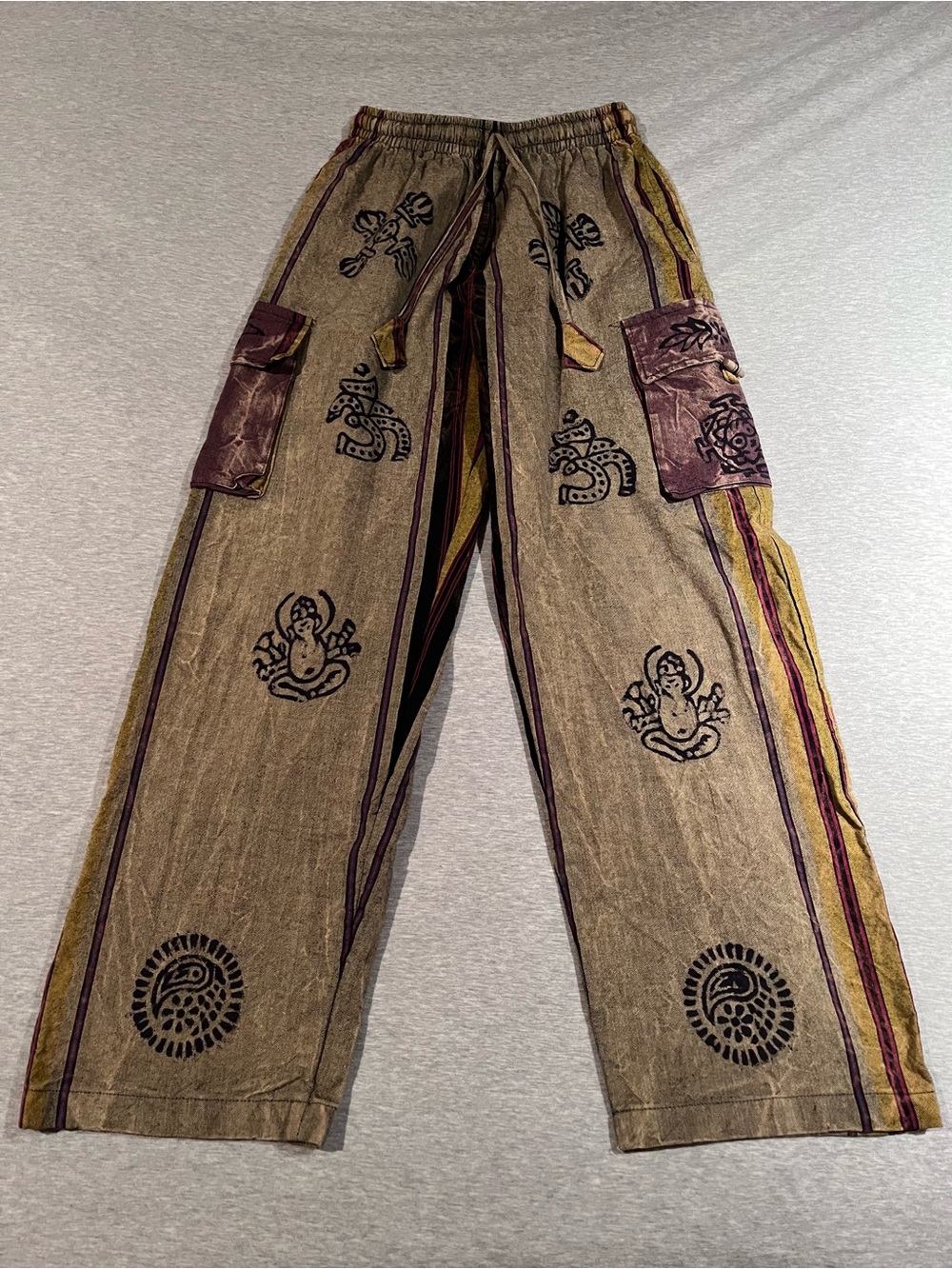 Boho Cargo Pants
